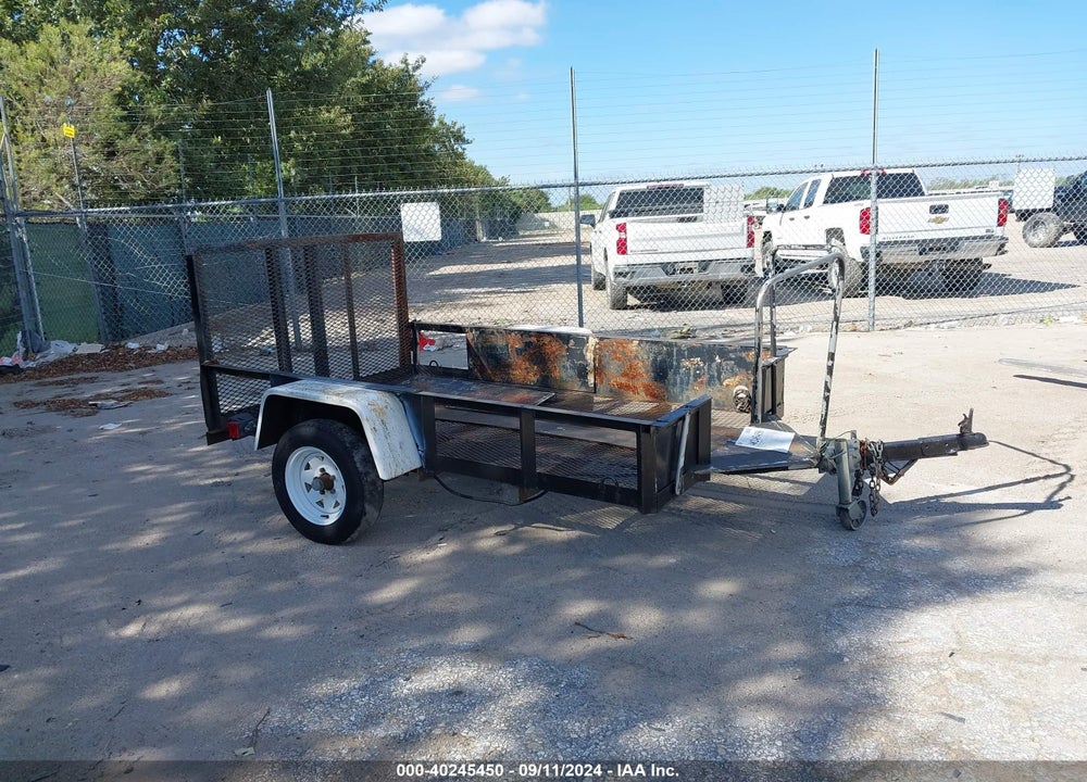 2001 ANDERSON MFG TRAILER VIN: 4YNBN08191C002197