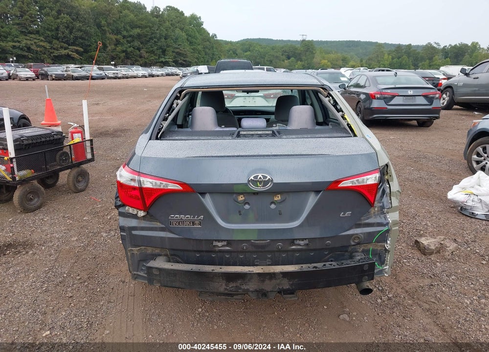 2014 TOYOTA COROLLA LE VIN: 5YFBURHE8EP085507