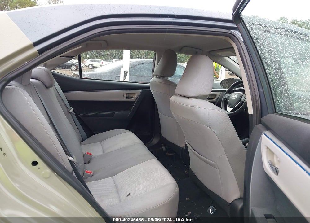 2014 TOYOTA COROLLA LE VIN: 5YFBURHE8EP085507