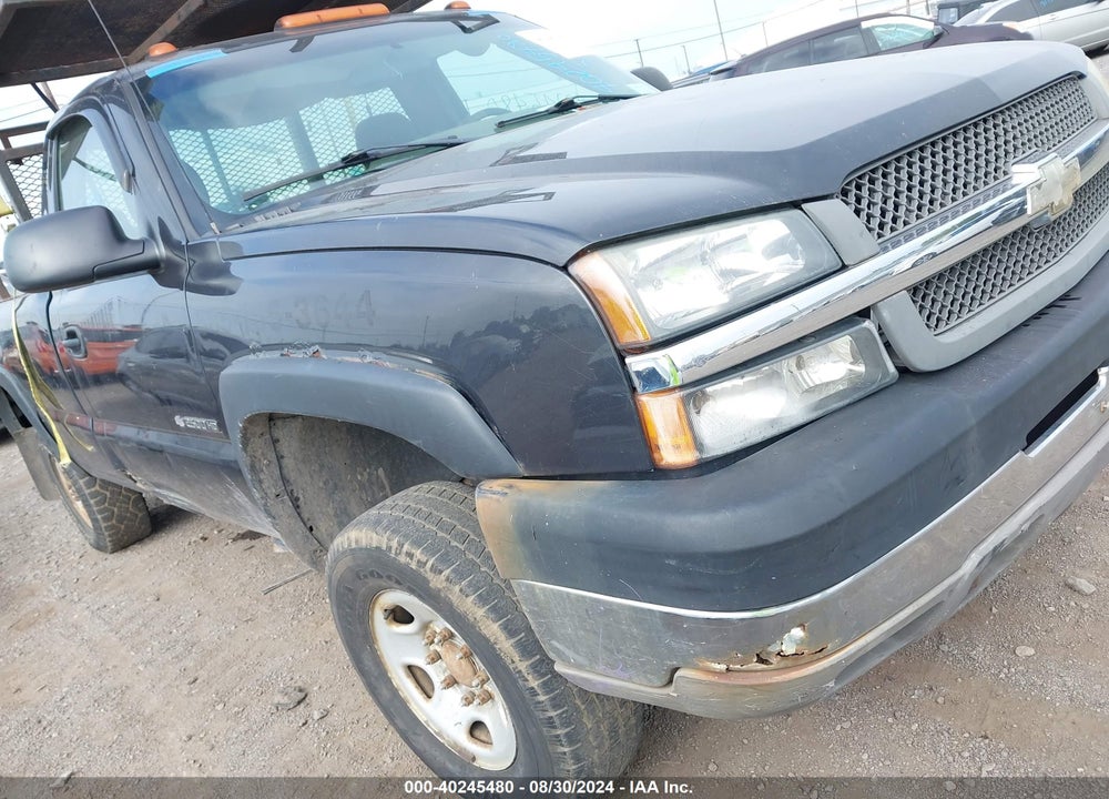 2004 CHEVROLET SILVERADO 2500HD WORK TRUCK VIN: 1GCHK24U64E127799