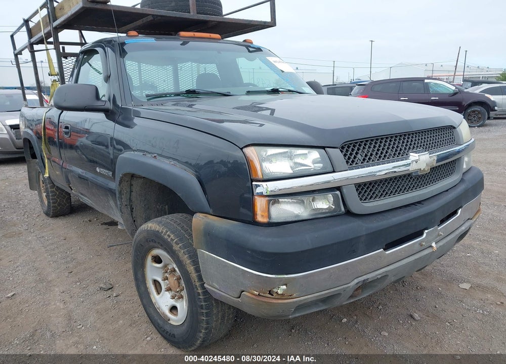 2004 CHEVROLET SILVERADO 2500HD WORK TRUCK VIN: 1GCHK24U64E127799