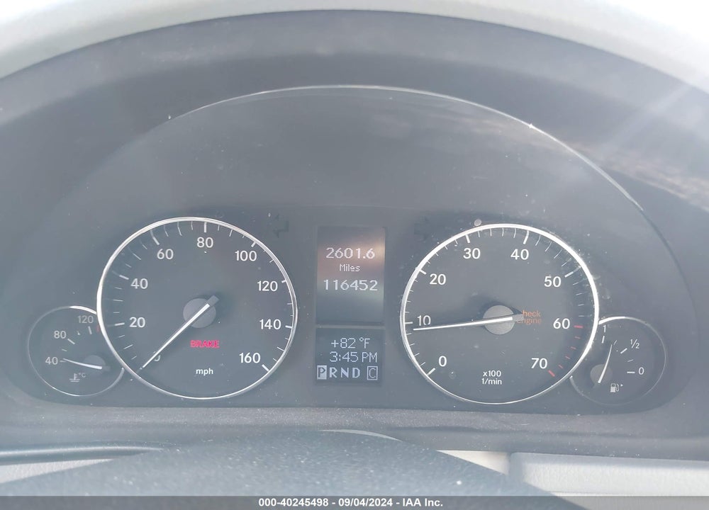 2005 MERCEDES-BENZ C 230 KOMPRESSOR SPORT VIN: WDBRF40J05F664484