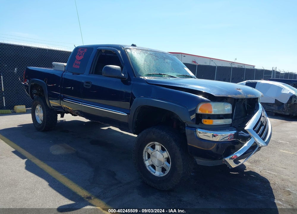 2005 GMC SIERRA 1500 SLE VIN: 2GTEK19B951160254