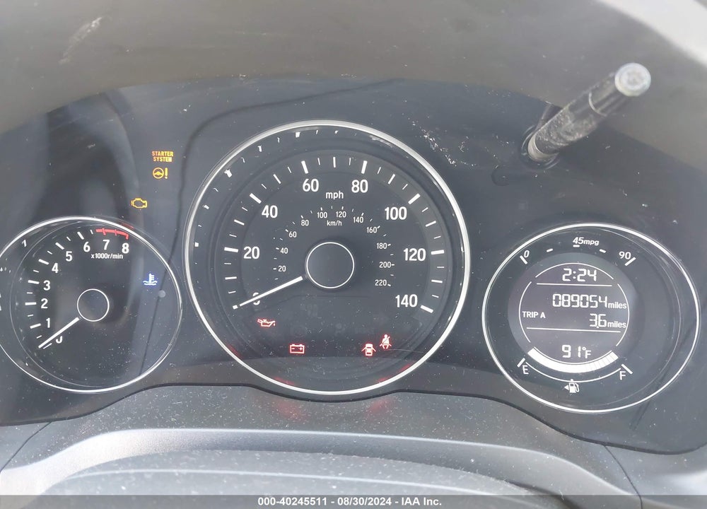 2016 HONDA HR-V EX VIN: 3CZRU5G50GM731653
