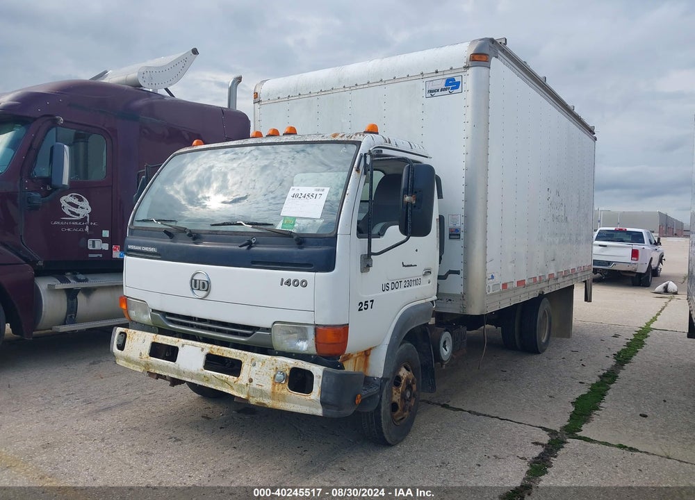 2007 NISSAN DIESEL UD1400 VIN: JNAUZ51JX7A552124
