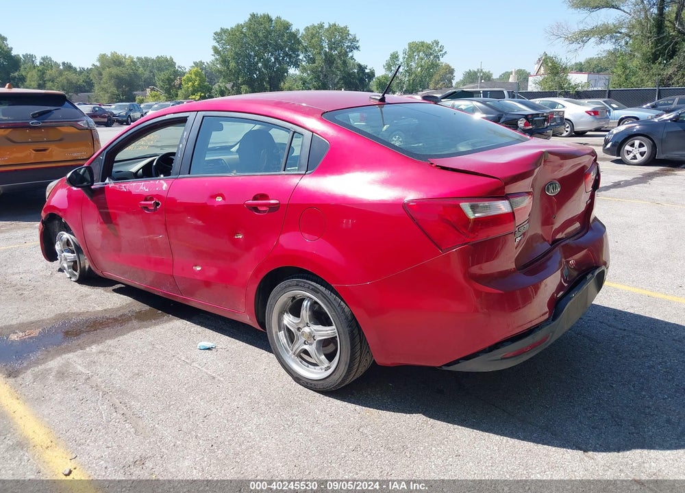 2013 KIA RIO VIN: KNADM4A30D6306234