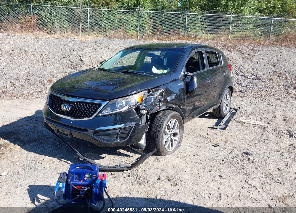 2016 KIA SPORTAGE LX VIN: KNDPBCAC3G7851522