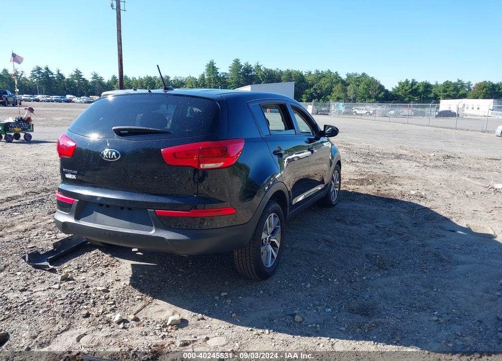 2016 KIA SPORTAGE LX VIN: KNDPBCAC3G7851522