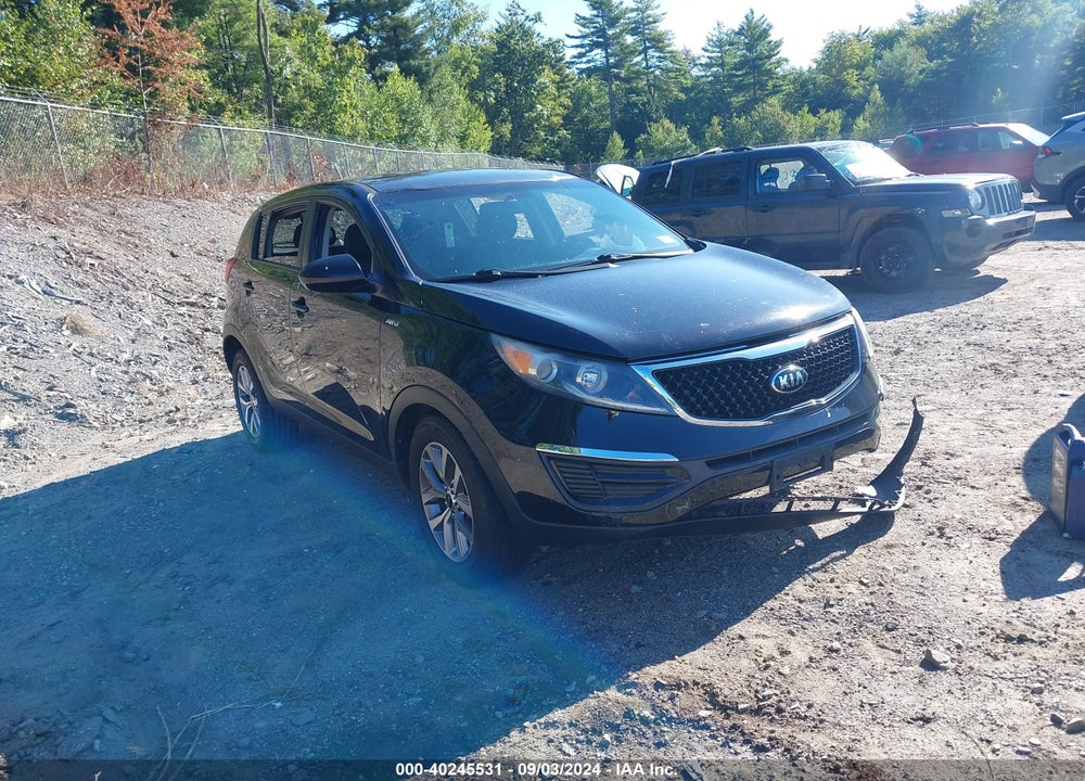 2016 KIA SPORTAGE LX VIN: KNDPBCAC3G7851522