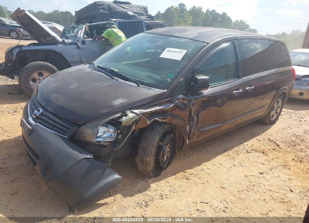 2007 NISSAN QUEST 3.5 VIN: 5N1BV28U37N134510