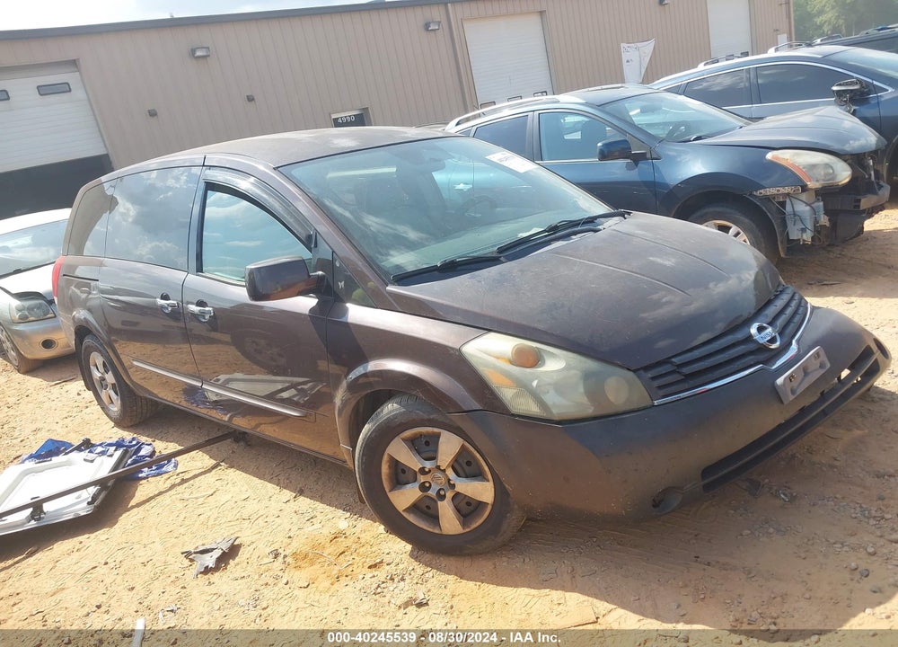 2007 NISSAN QUEST 3.5 VIN: 5N1BV28U37N134510