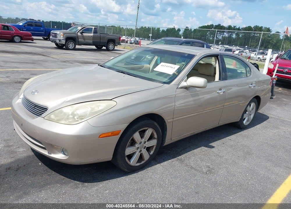 2005 LEXUS ES 330 VIN: JTHBA30G455109509
