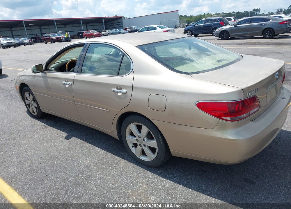 2005 LEXUS ES 330 VIN: JTHBA30G455109509