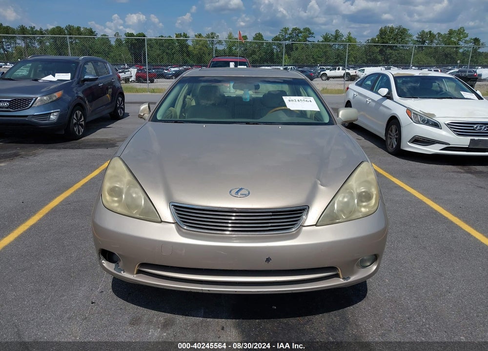 2005 LEXUS ES 330 VIN: JTHBA30G455109509