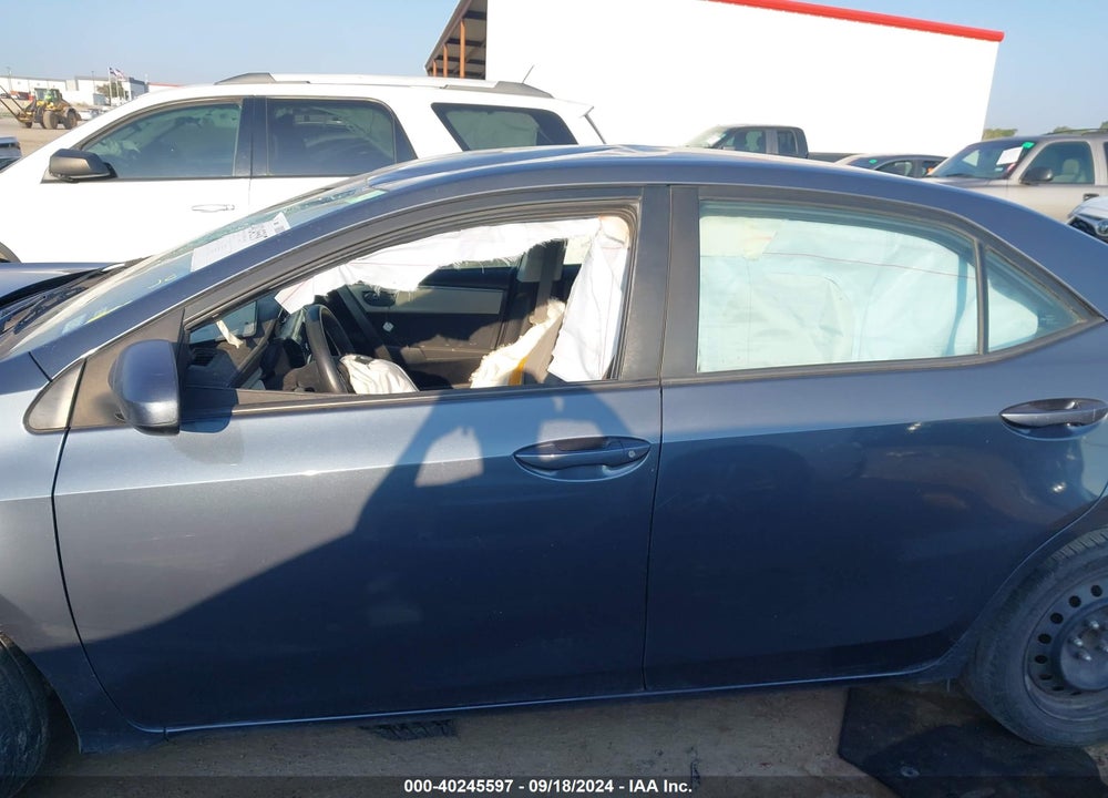2016 TOYOTA COROLLA LE VIN: 5YFBURHE1GP554634