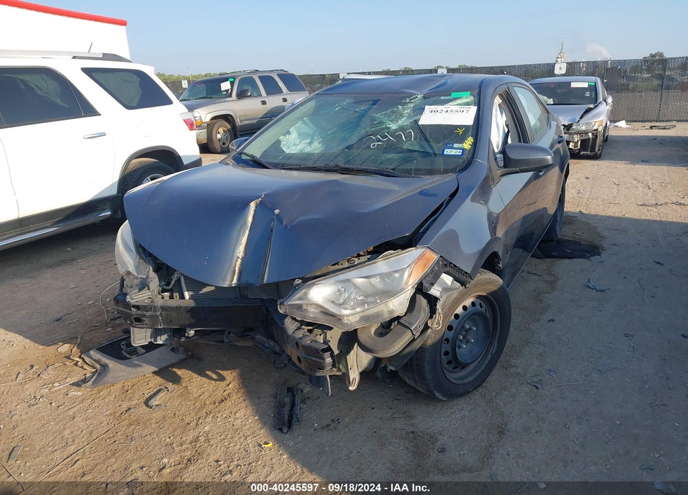 2016 TOYOTA COROLLA LE VIN: 5YFBURHE1GP554634