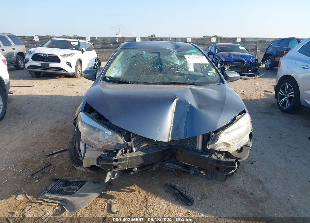 2016 TOYOTA COROLLA LE VIN: 5YFBURHE1GP554634