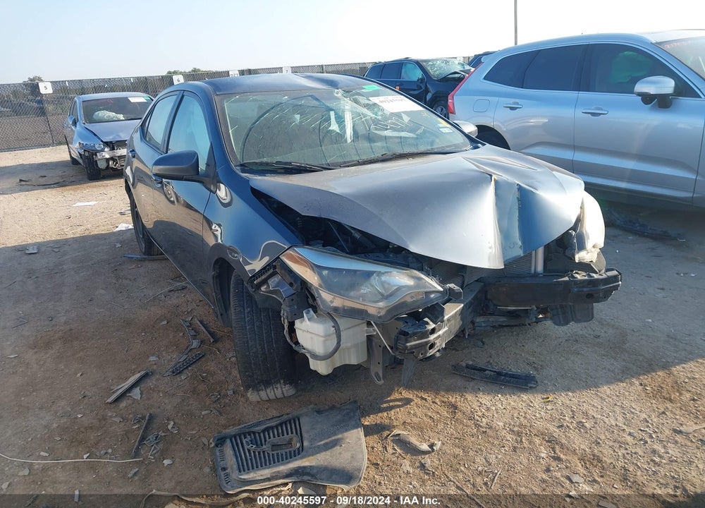 2016 TOYOTA COROLLA LE VIN: 5YFBURHE1GP554634