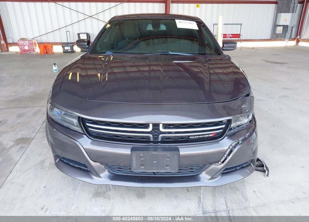 2016 DODGE CHARGER SE VIN: 2C3CDXFG2GH319862