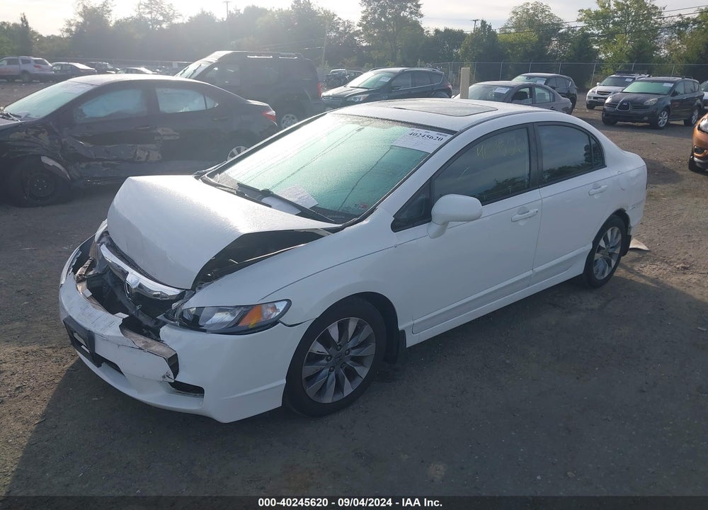 2009 HONDA CIVIC EX-L VIN: 2HGFA16909H521359