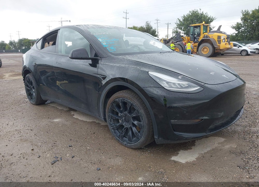 2020 TESLA MODEL Y LONG RANGE DUAL MOTOR ALL-WHEEL DRIVE VIN: 5YJYGDEE1LF029247