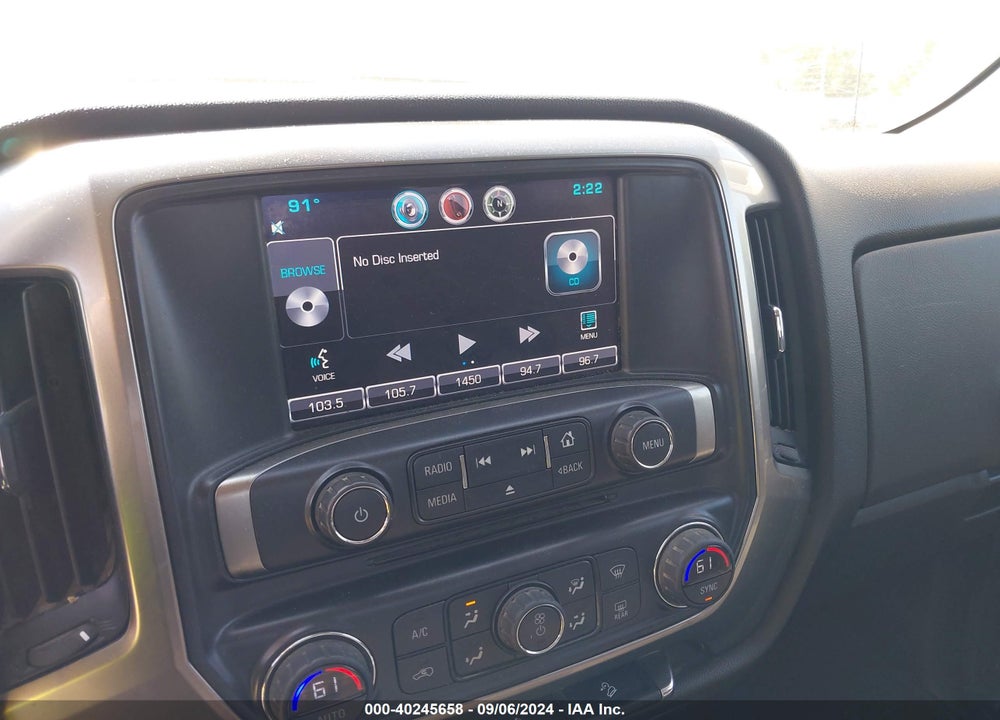 2015 CHEVROLET SILVERADO 1500 2LT VIN: 1GCVKREH4FZ316525