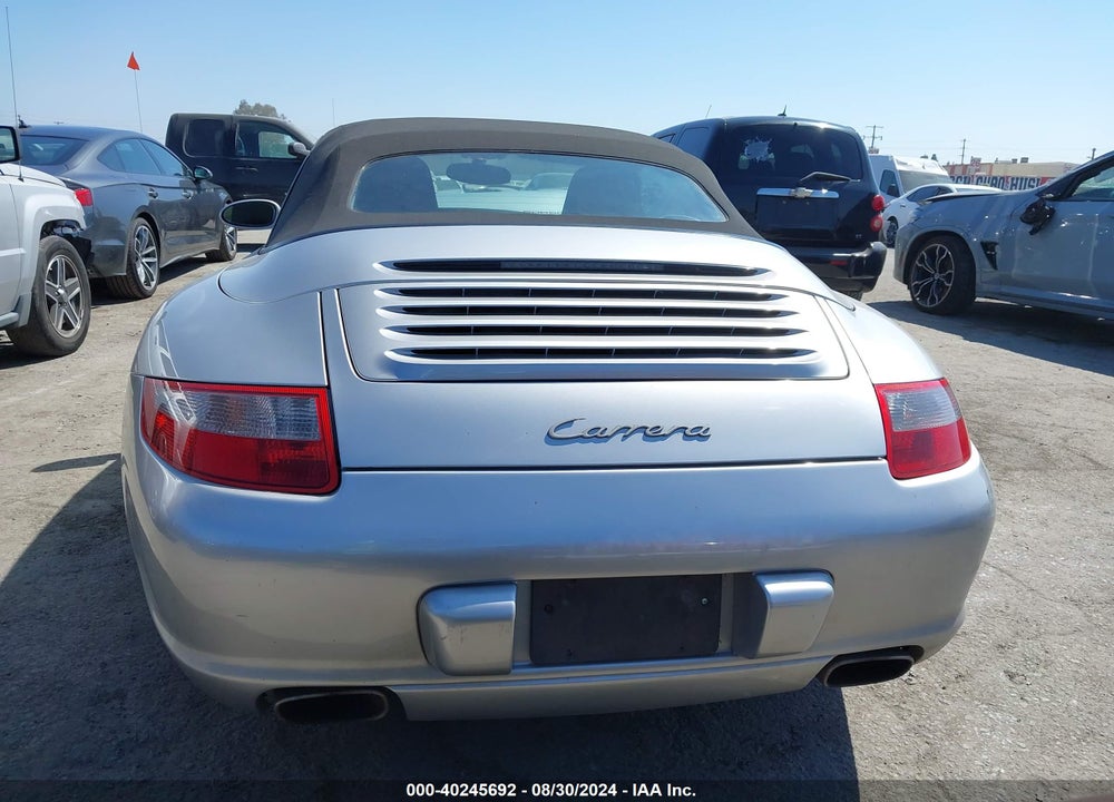 2007 PORSCHE 911 CARRERA /CARRERA 4 VIN: WP0CA29917S765613