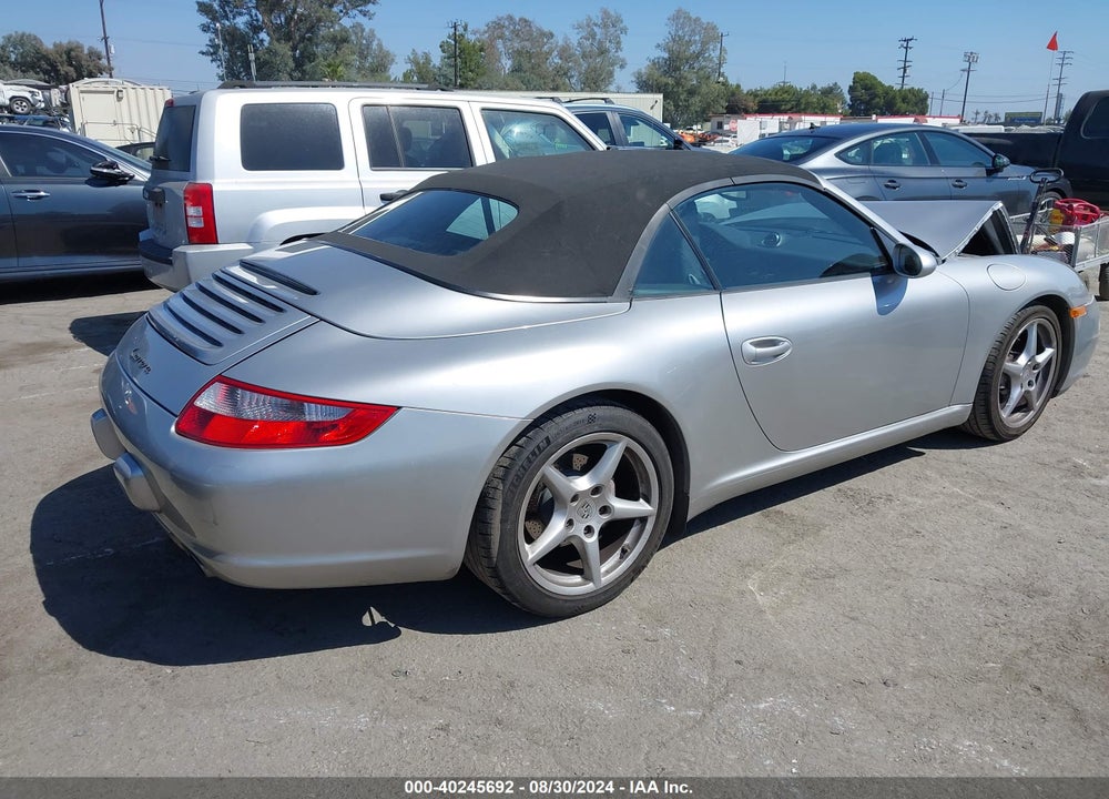 2007 PORSCHE 911 CARRERA /CARRERA 4 VIN: WP0CA29917S765613