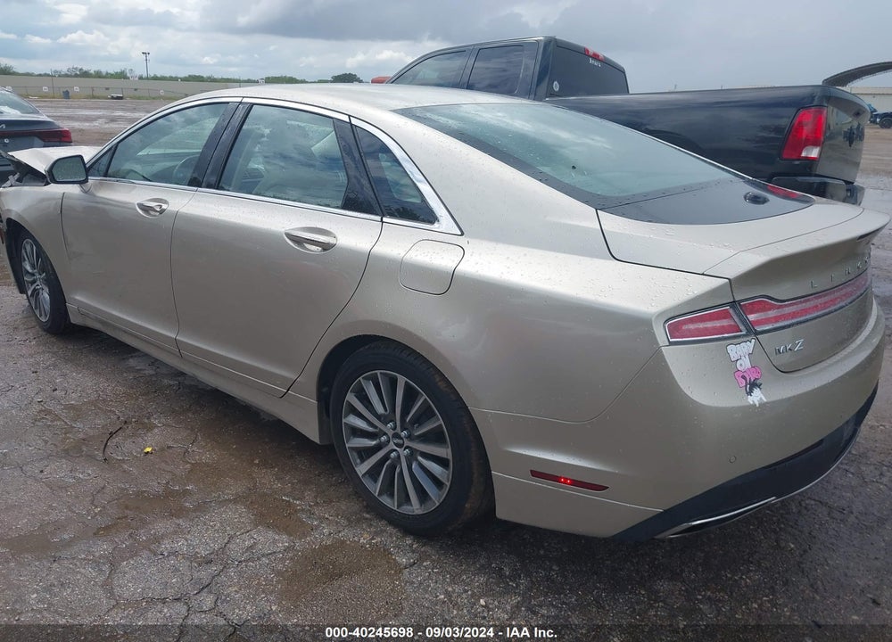 2017 LINCOLN MKZ SELECT VIN: 3LN6L5D96HR662115