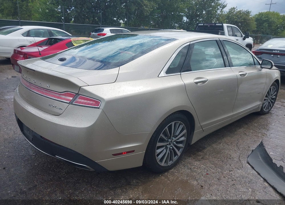 2017 LINCOLN MKZ SELECT VIN: 3LN6L5D96HR662115