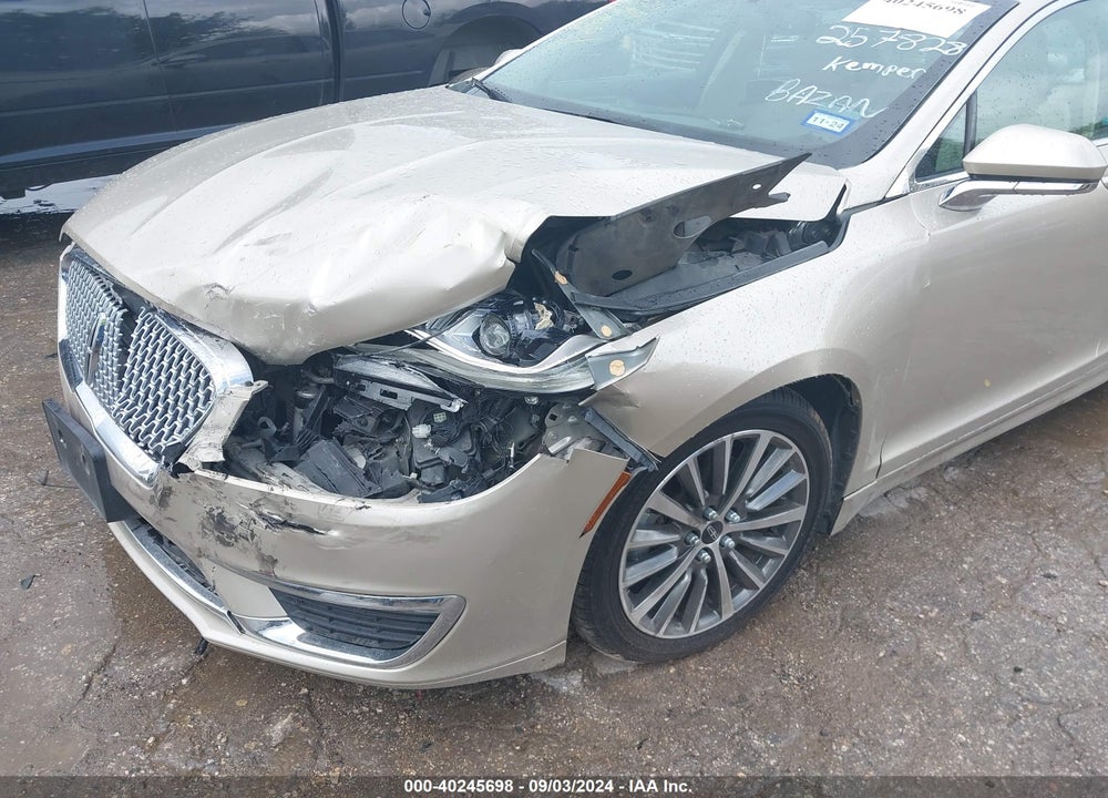2017 LINCOLN MKZ SELECT VIN: 3LN6L5D96HR662115