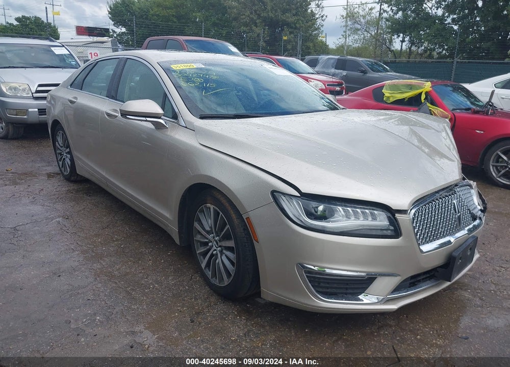 2017 LINCOLN MKZ SELECT VIN: 3LN6L5D96HR662115
