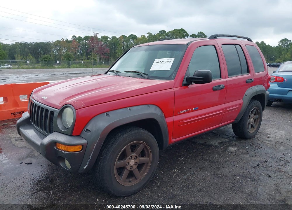 2003 JEEP LIBERTY SPORT VIN: 1J8GK48K33W693906