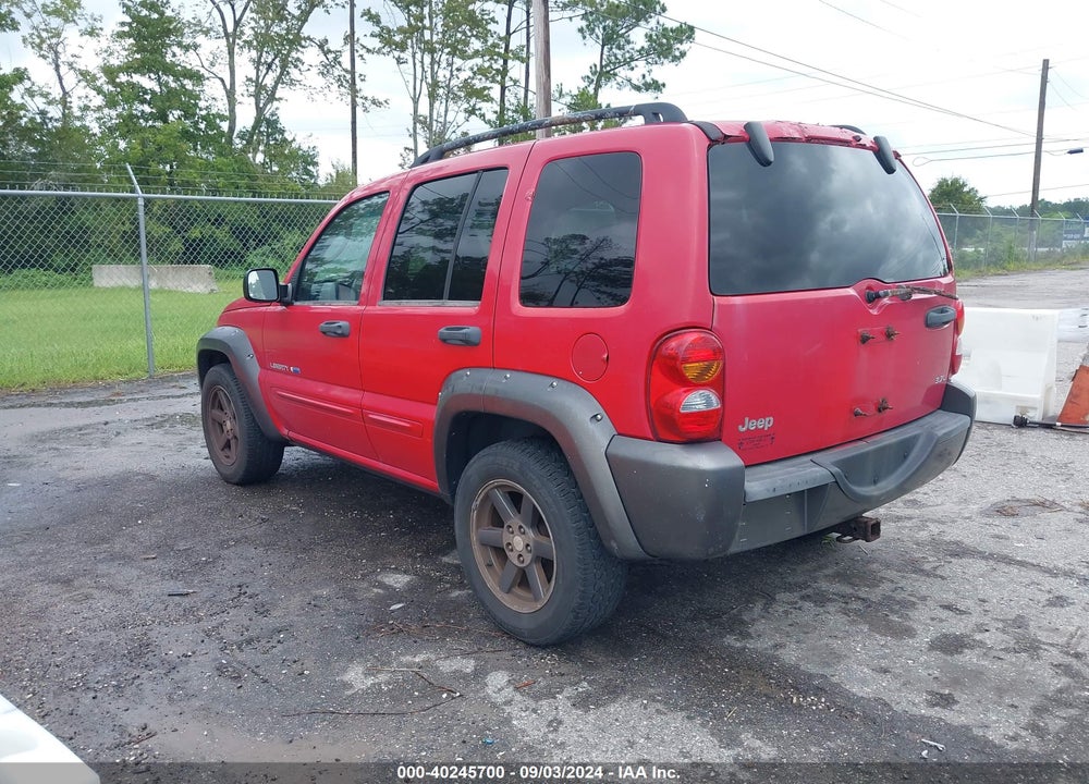 2003 JEEP LIBERTY SPORT VIN: 1J8GK48K33W693906