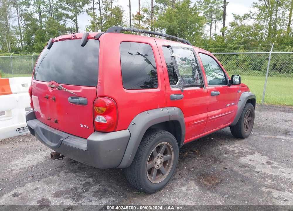 2003 JEEP LIBERTY SPORT VIN: 1J8GK48K33W693906