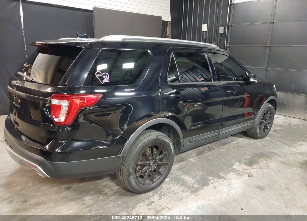 2016 FORD EXPLORER XLT VIN: 1FM5K8D87GGA81963
