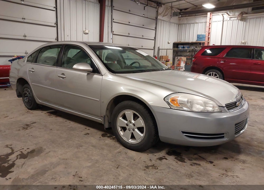 2008 CHEVROLET IMPALA LT VIN: 2G1WT55K889114878