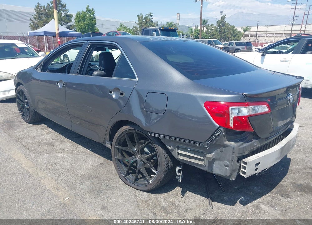 2013 TOYOTA CAMRY SE VIN: 4T1BF1FK4DU255234