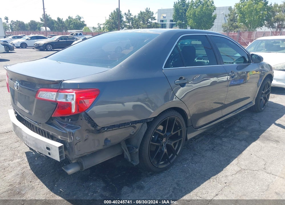 2013 TOYOTA CAMRY SE VIN: 4T1BF1FK4DU255234