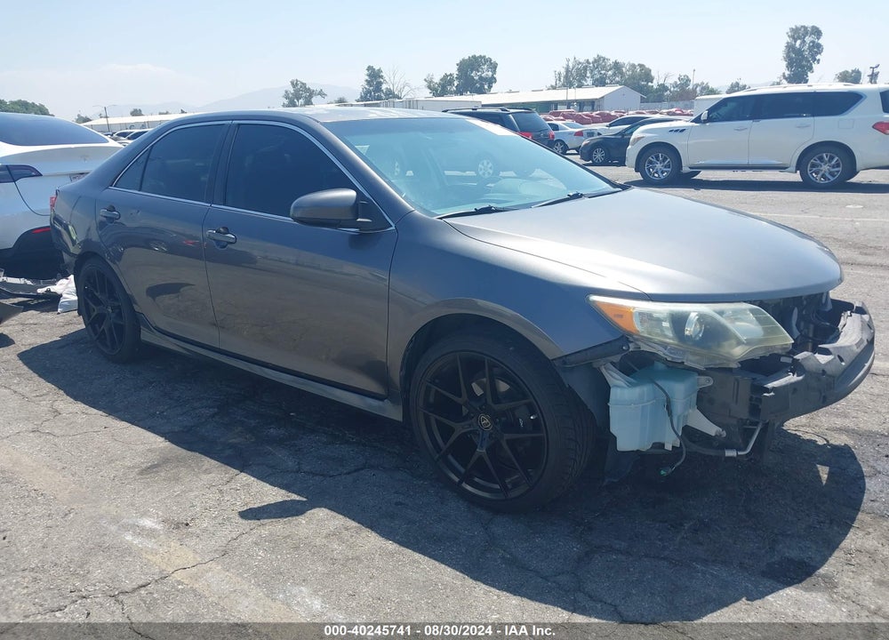2013 TOYOTA CAMRY SE VIN: 4T1BF1FK4DU255234