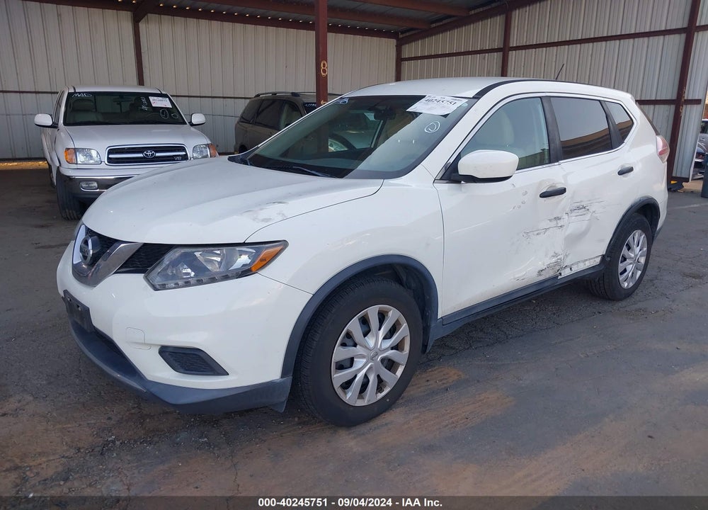2016 NISSAN ROGUE S VIN: 5N1AT2MT3GC855453