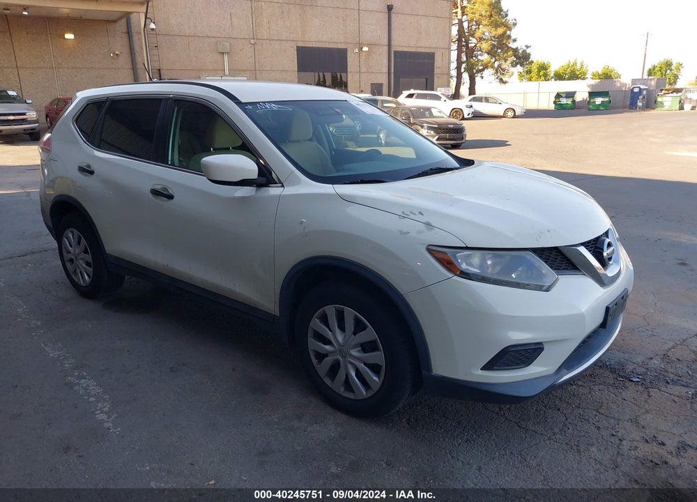 2016 NISSAN ROGUE S VIN: 5N1AT2MT3GC855453