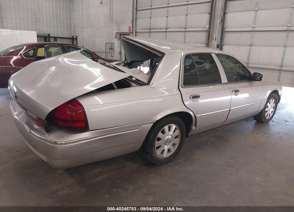 2004 MERCURY GRAND MARQUIS LS VIN: 2MEFM75W94X634496