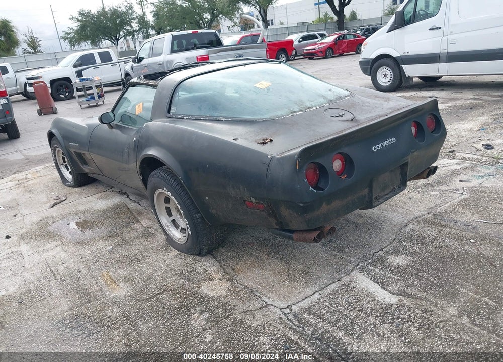 1982 CHEVROLET CORVETTE VIN: 1G1AY8786C5105990