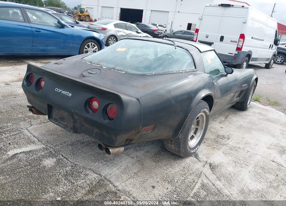 1982 CHEVROLET CORVETTE VIN: 1G1AY8786C5105990
