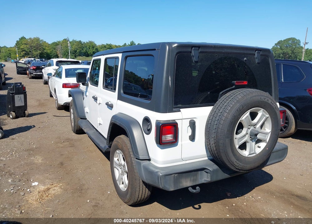 2020 JEEP WRANGLER UNLIMITED SPORT S 4X4 VIN: 1C4HJXDG8LW316862