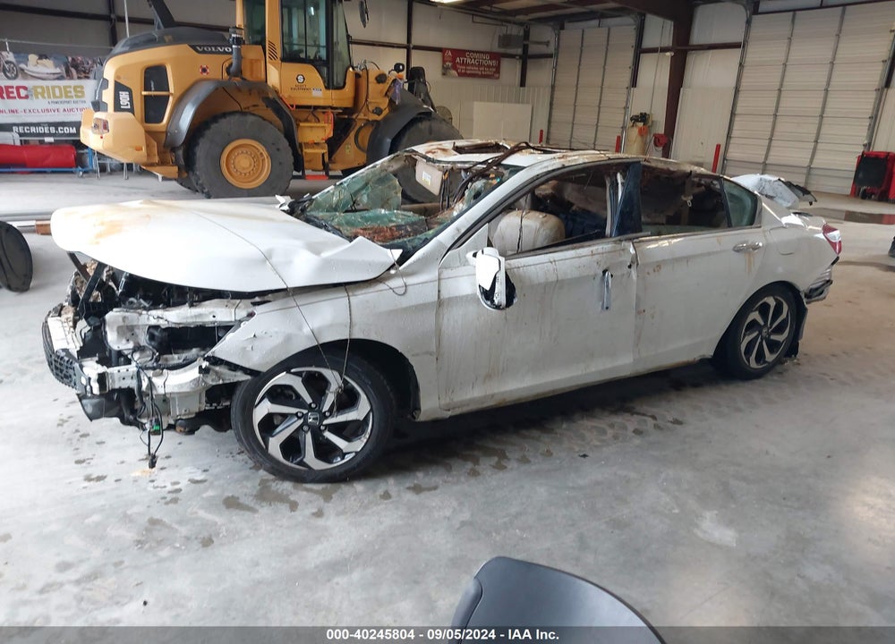 2016 HONDA ACCORD EX-L V-6 VIN: 1HGCR3F05GA000092