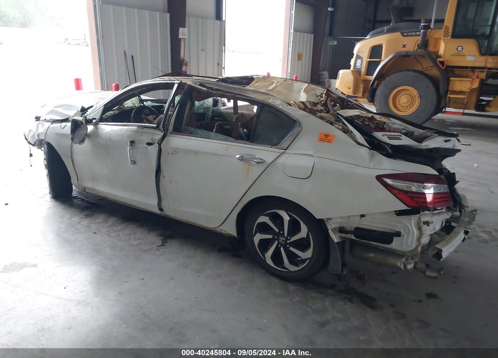 2016 HONDA ACCORD EX-L V-6 VIN: 1HGCR3F05GA000092