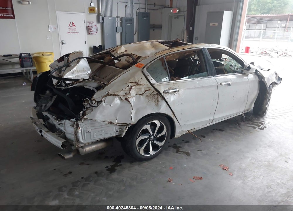 2016 HONDA ACCORD EX-L V-6 VIN: 1HGCR3F05GA000092