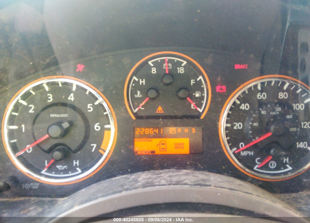 2011 NISSAN TITAN SL VIN: 1N6BA0ED6BN317897